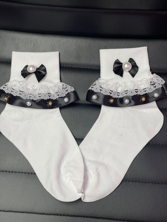 Masterpieces Boutique Pearl Socks