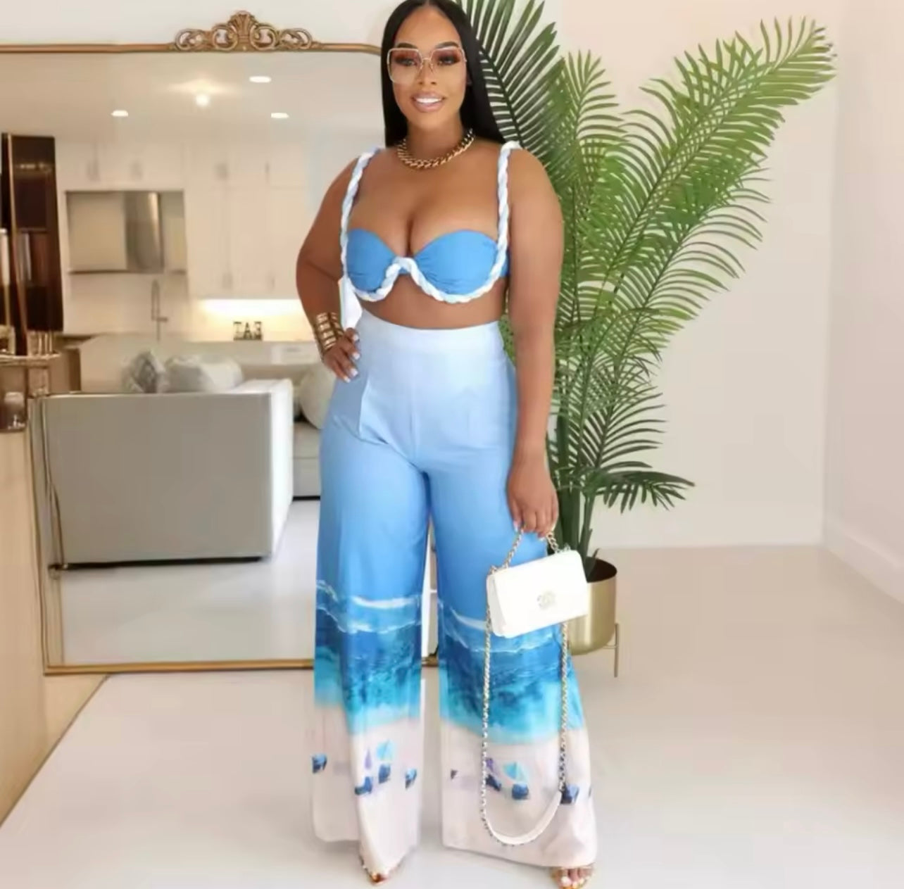 Ocean Breeze Pants Set