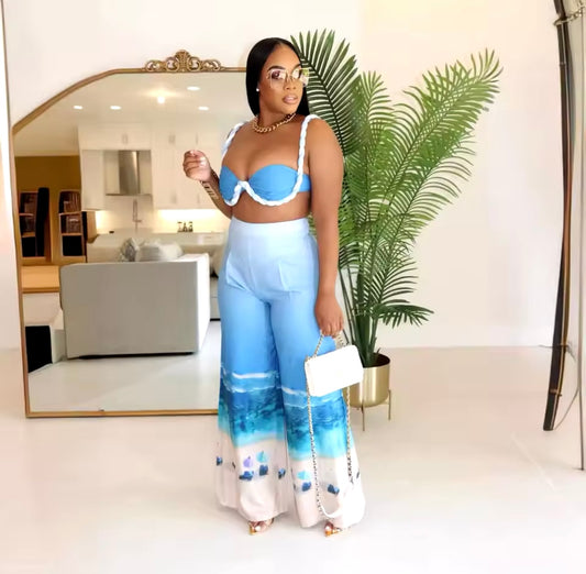 Ocean Breeze Pants Set