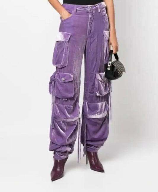 Velvet Cargo Pants