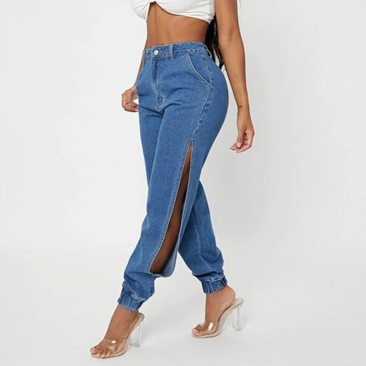 Split Loose Jeans