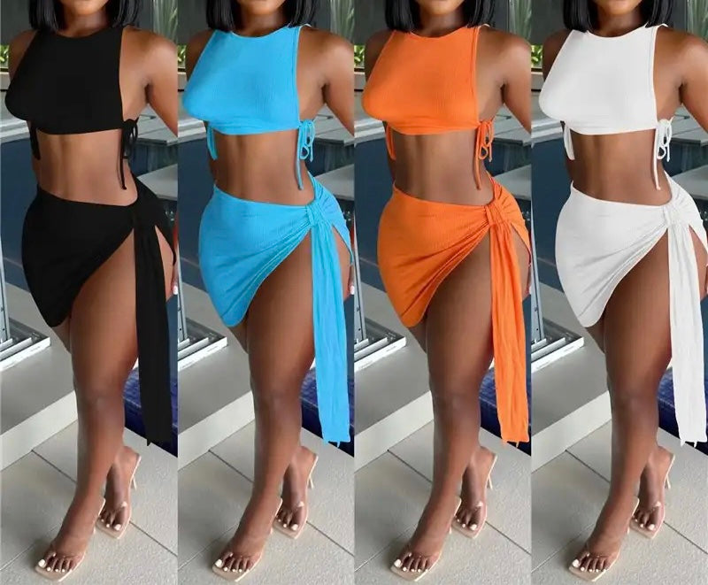 Slip and Slide Skirt Set