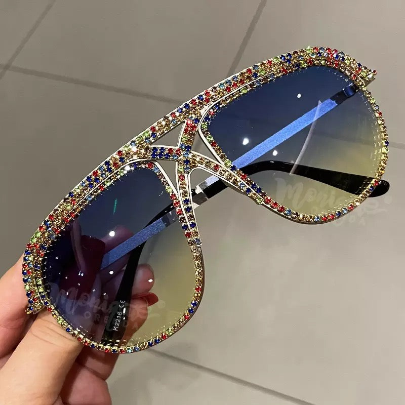 Celebrity Diamond Sunglasses