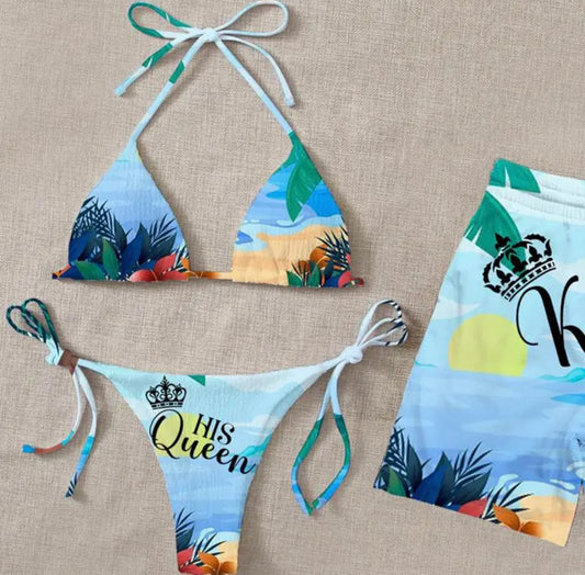 His And Hers King Beach Bikini Only