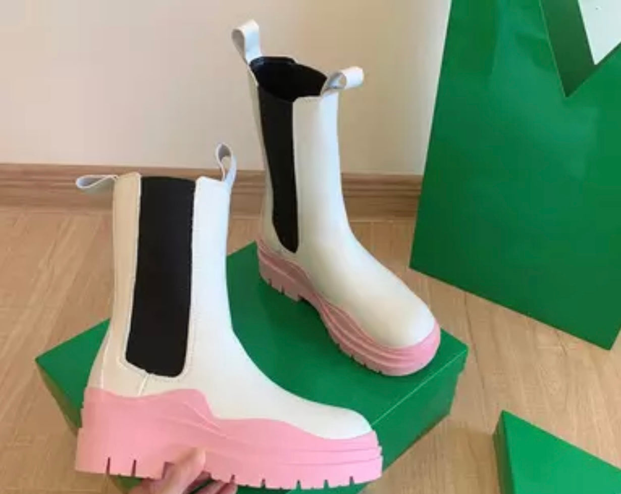 Fashionable Thick Sole Boots