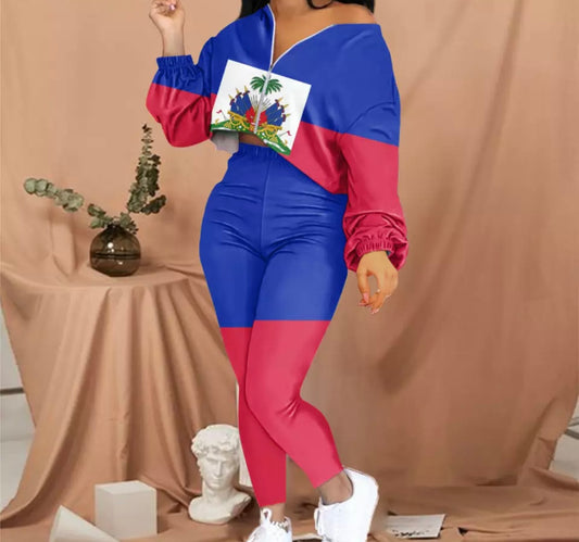 Haitian 2 Piece Tracksuit