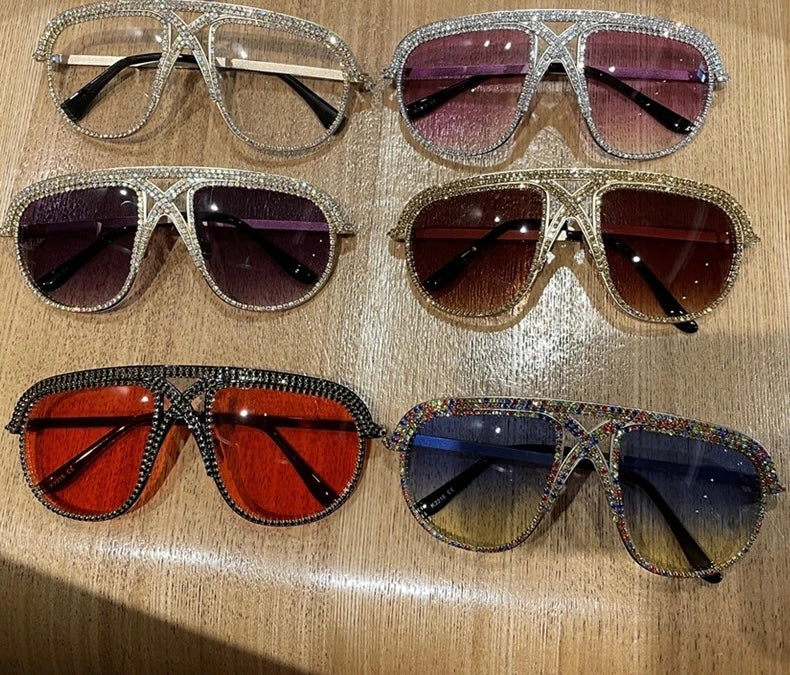 Celebrity Diamond Sunglasses