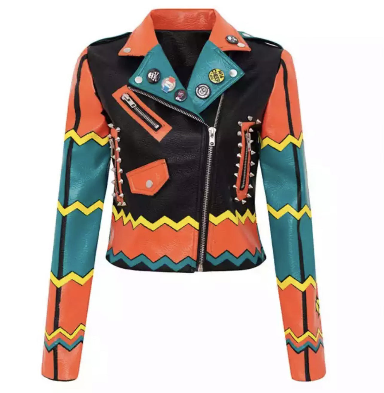 Orange Sherbet Retro Jacket